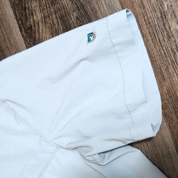 Kuhl Renegade Shirt Tufflex Fabric Size Medium in "Ash" Gray - Picture 5 of 11